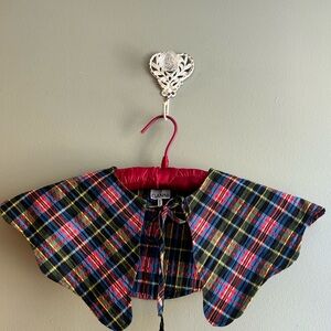 Ganni Multicolor Plaid Collar